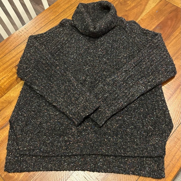 Madewell Chunky Speckled Turtleneck Sweater M - Picture 5 of 8